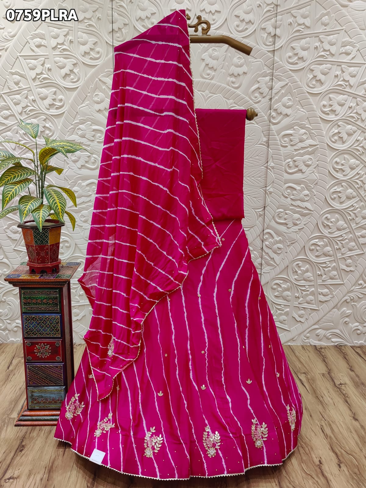 By Rajasthani Lehenga With Traditional Wear