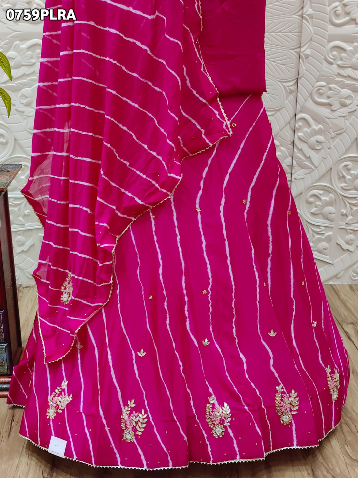 By Rajasthani Lehenga With Traditional Wear