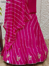 By Rajasthani Lehenga With Traditional Wear