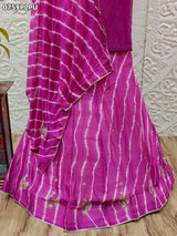 By Rajasthani Lehenga With Traditional Wear