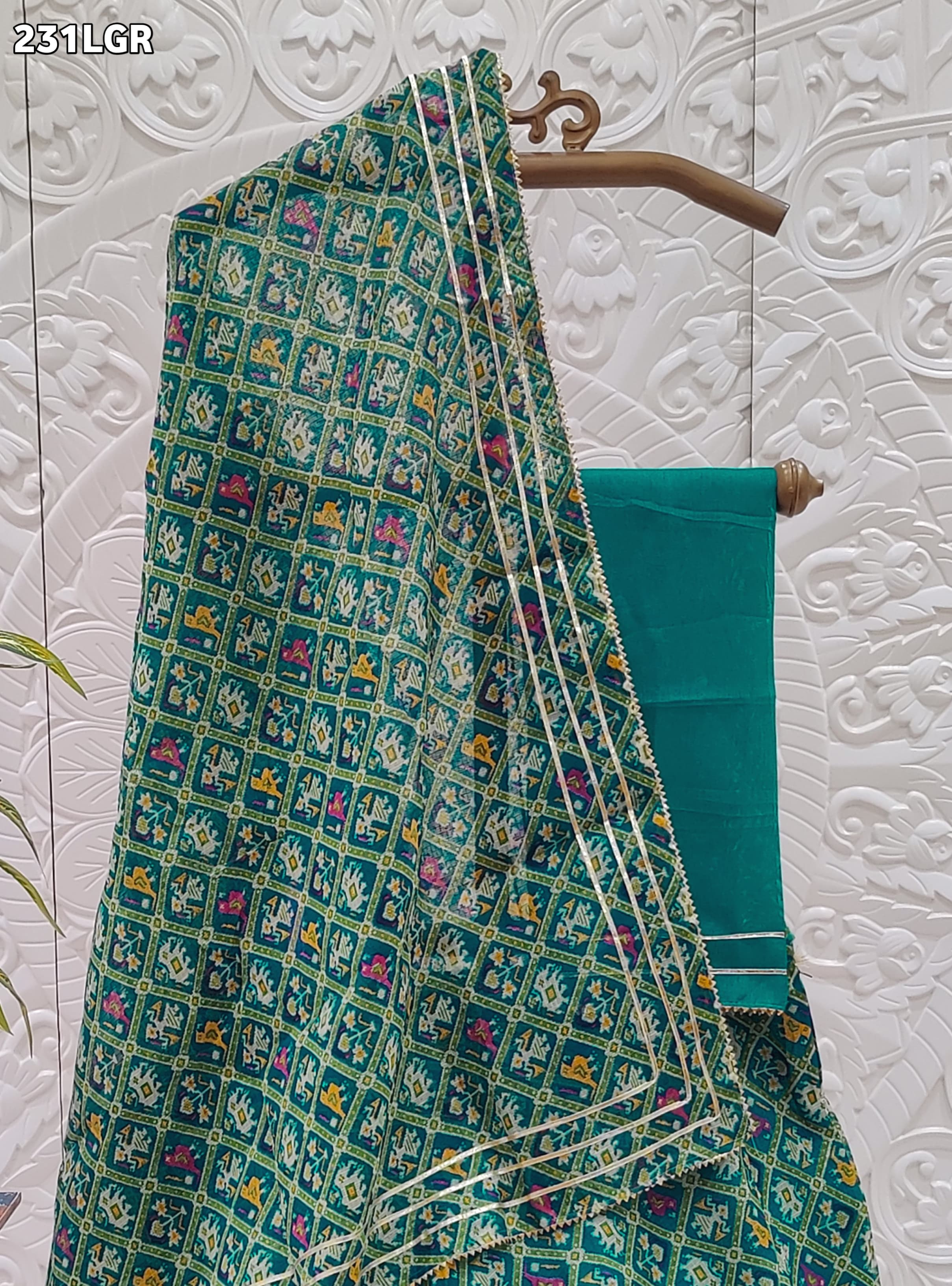 By PatolaLehenga With Traditional Wear