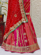 By Jaipuri Special LehengaWith Kota Doria Gotapatti Work