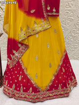 By Jaipuri Bandhani Lehenga With Traditional wear