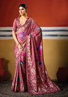 By Printed Saree With Casual Wear