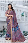 By Ajrakh Saree