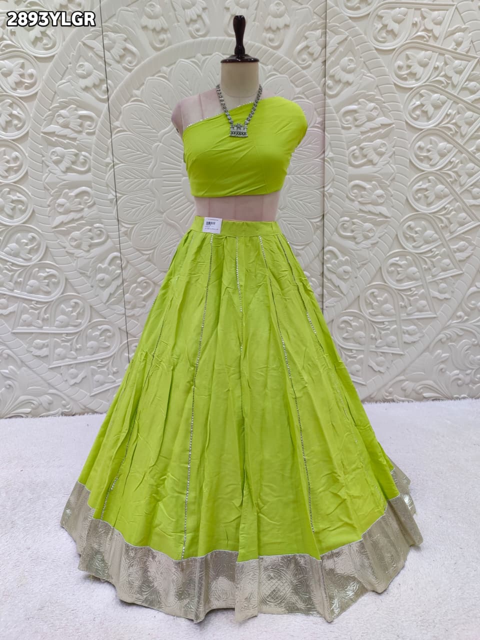 By Traditional Style With Festive Wear
