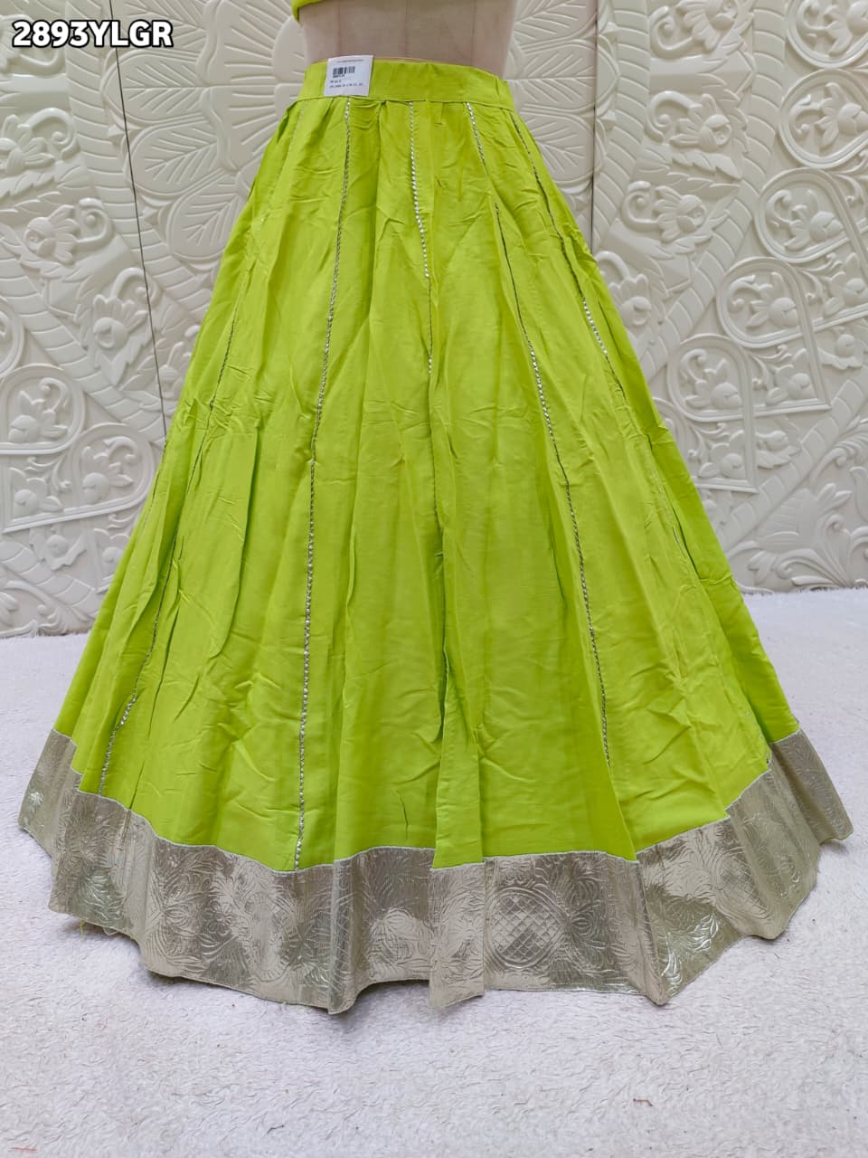By Traditional Style With Festive Wear