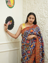 By Festive Saree With Meenakari Zari Work