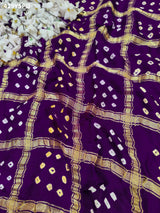 KcPc New Modal Silk Bandhani Saree for Festive Wear PARS