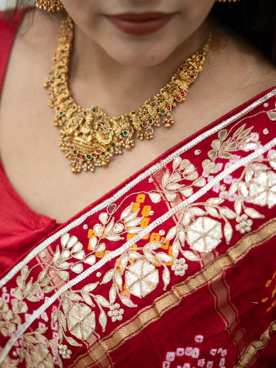 By Bandhani Style Lehanga With Festive Wear