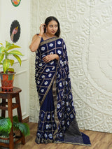 KcPc New Elegant Banarasi Georgette Saree Adorned with Intricate Tari Embroidery PRF