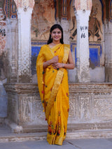 Buy New Royal Festive Collection Saree Featuring Intricate Kashida Embroidery KcPc