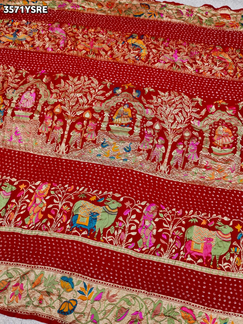 Buy New Festive Special Kalamkari Style Sarees KcPc