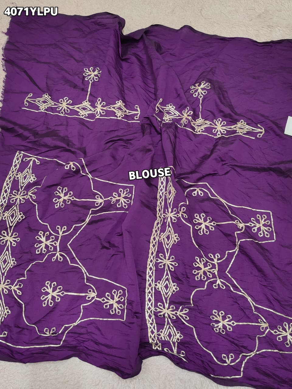 Buy Ho Silk GotaPatti Work Lehenga KcPc