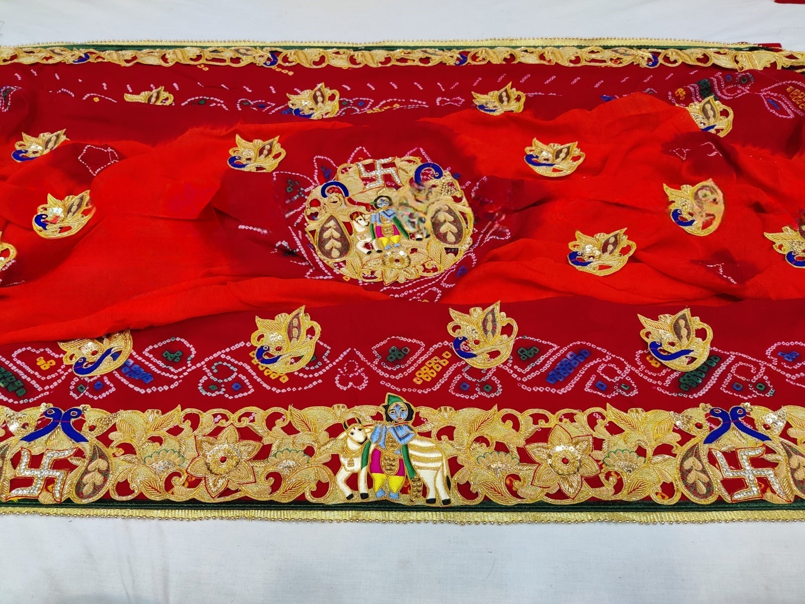 KcPc Rich Quality Hand Work Odhna Piliya