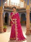 KcPc New Pure Ojariya Bandhani Saree with Gotapatti Work