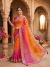 KcPc New Royal Chiffon Silk Gotapatti Saree CollectionSWA