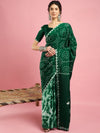 KcPc New Launch Creap Silk Bandhani Style With CauselWear Saree APL