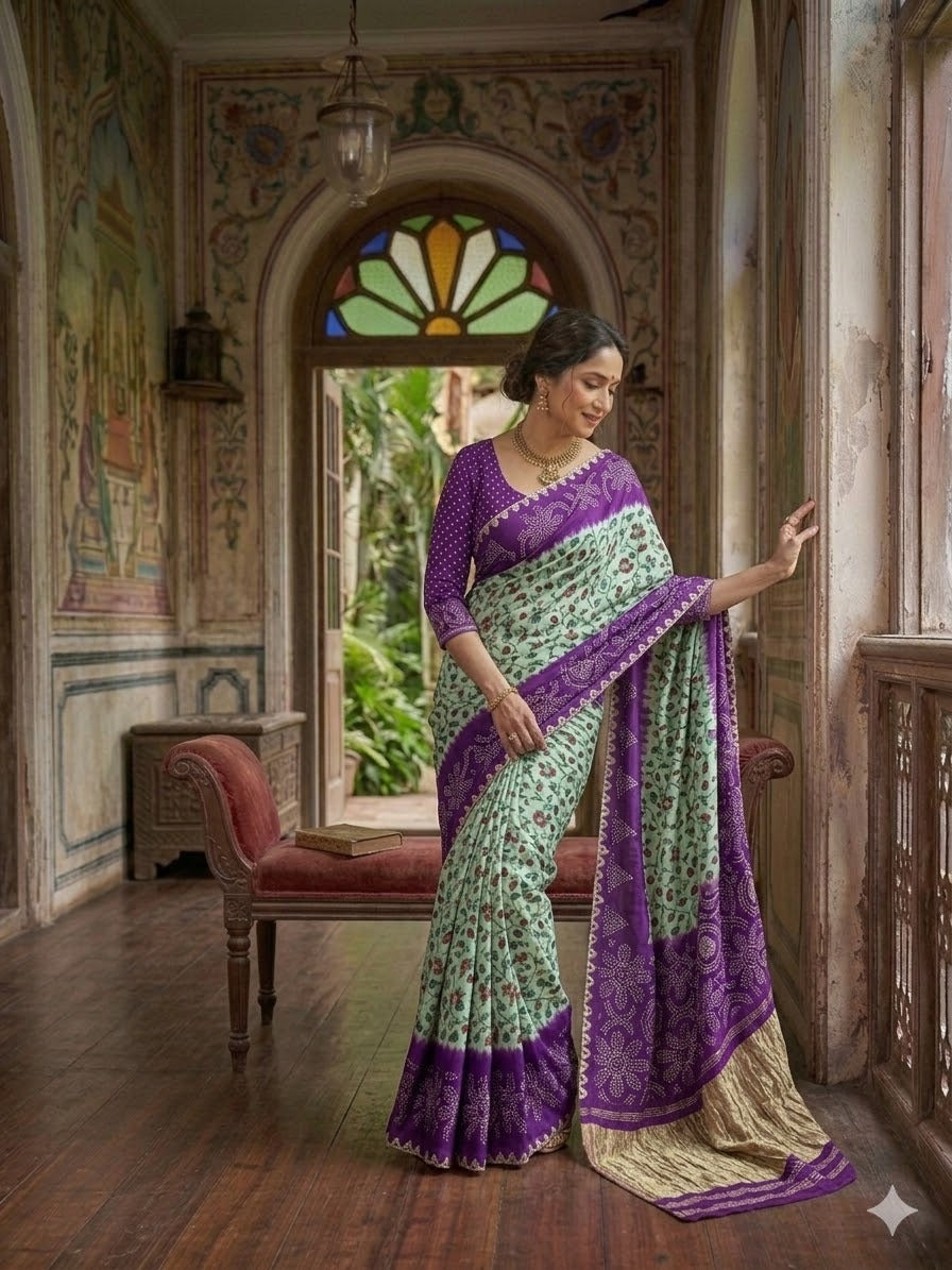 KcPc Royal Festive Wear Saree Crafted in Soft Gaji Silk Fabric SAM