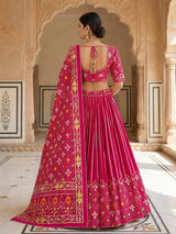 KcPc Elegant Gaji Silk Lehengas for Festive Celebrations RGC