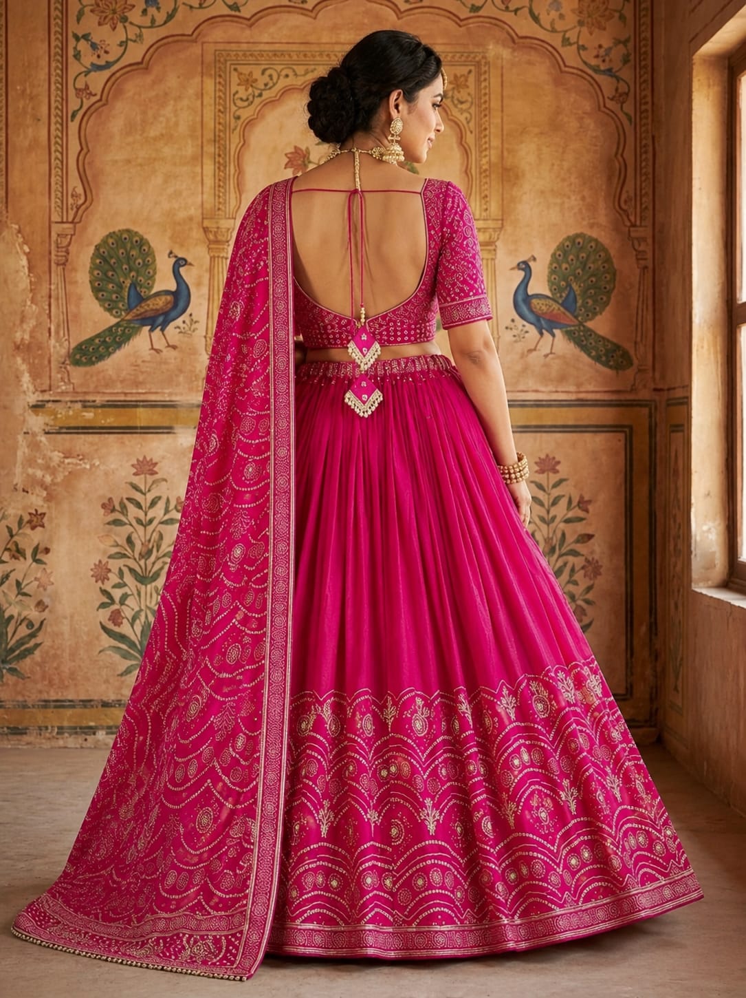 KcPc New Designer Style Crepe Silk Lehenga with Timeless Traditional CharmBHU