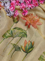 KcPc Elegant Tissue Silk Sarees with Traditional Tari WorkGAN