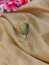 KcPc Elegant Tissue Silk Sarees with Traditional Tari WorkGAN