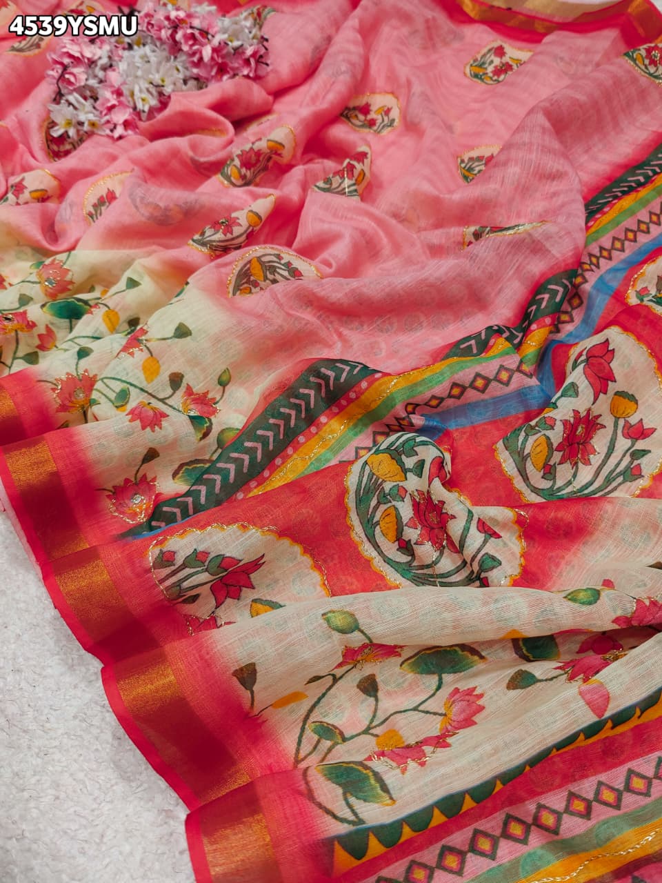 KcPc Traditional Kalamkari Sarees Designed with Modern EleganceGAN