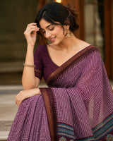 KcPc Royal Printed Georgette Silk Saree for Festive Wear VJT