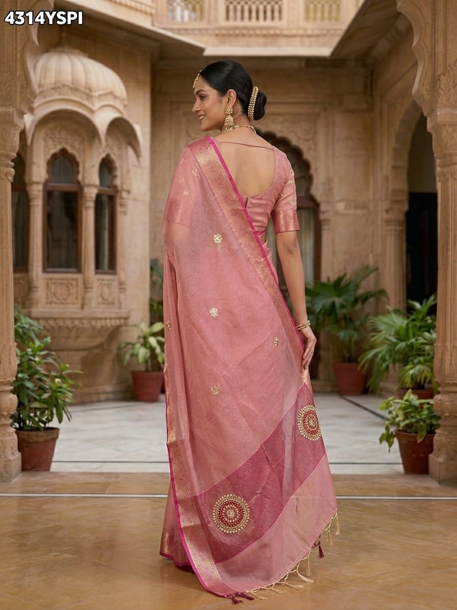 KcPc Discover Luxury and Tradition with Tissue Cotton Sarees AMT