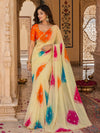 KcPc New Luxury Chiffon Saree with Elegant Cutdana Embellishment Finish SHCR