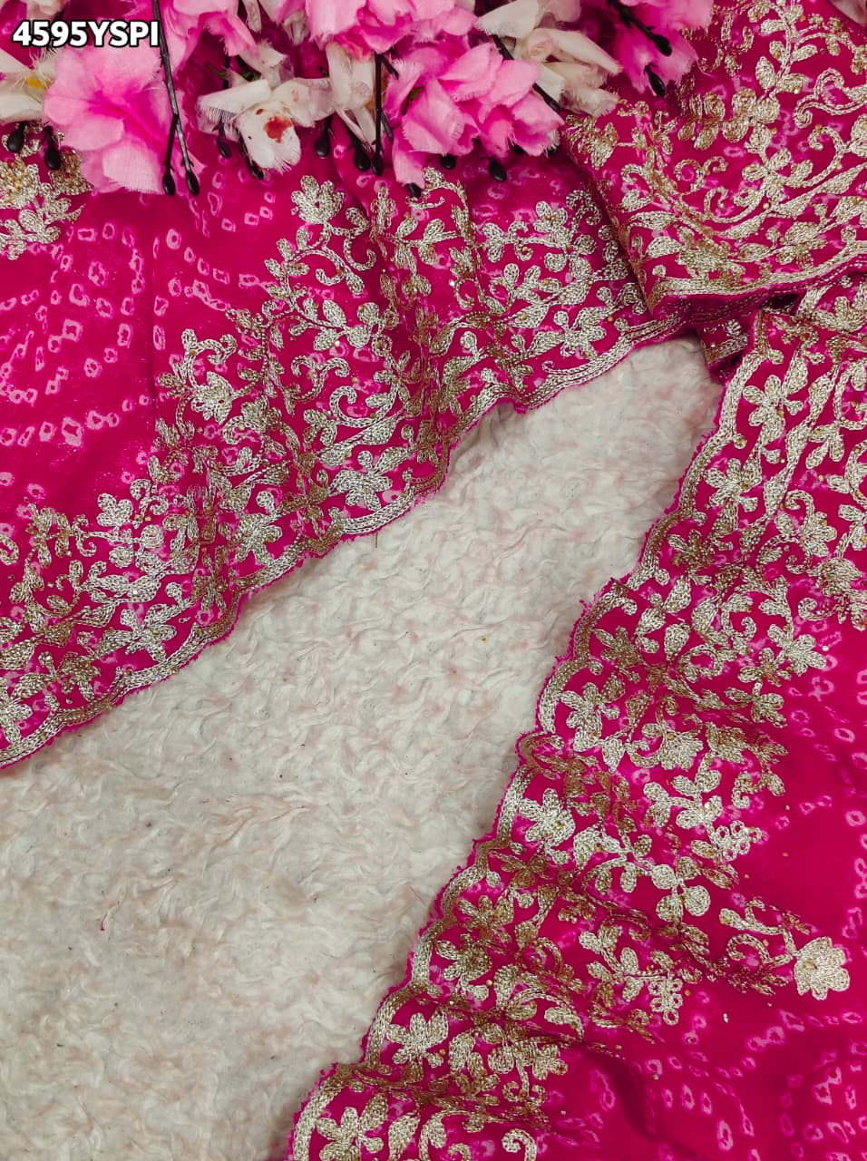 KcPc Premium Bandhani Sarees Crafted for CelebrationsSANJU