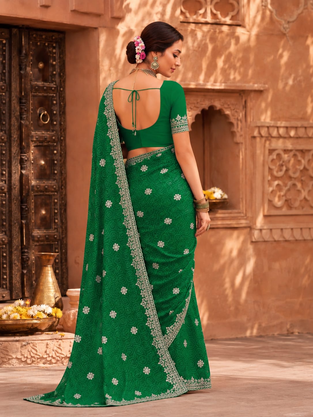 KcPc Beautiful Bandhani Sarees for Every Celebration SANJU