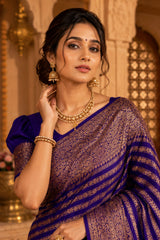 KcPc New Premium Jambli Kanjivaram Saree in Soft Warm SilkNDA