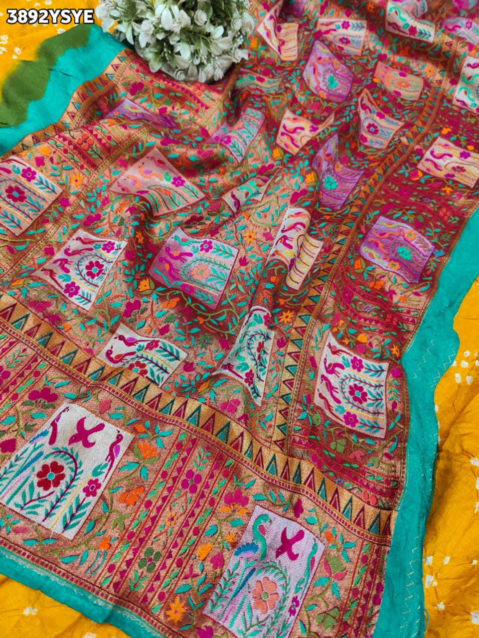 KcPc Luxury Bandhani Sarees for Festive MomentsNAV