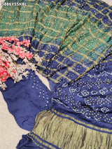 KcPc Premium Gaji Silk Bandhani Saree Collection NAV