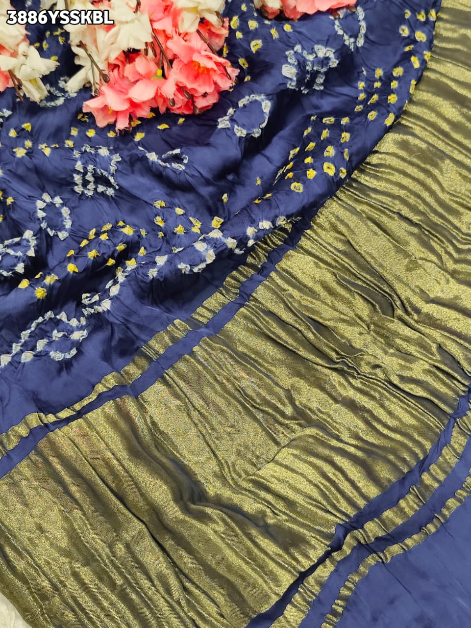 KcPc Premium Gaji Silk Bandhani Saree Collection NAV