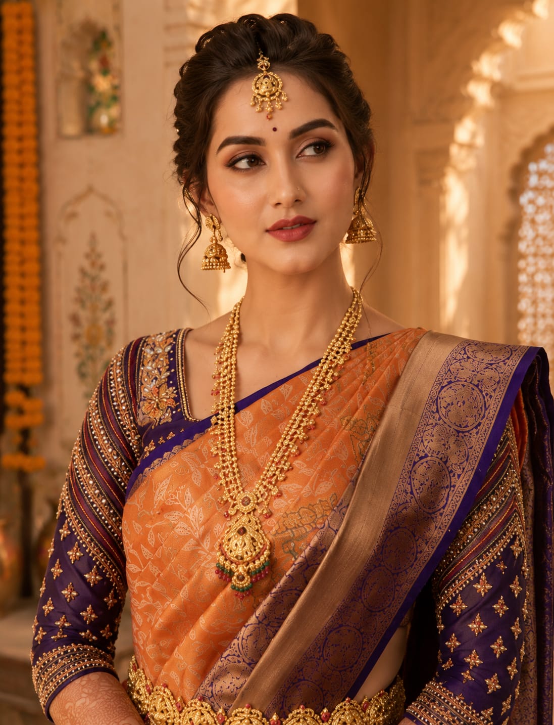 KcPc New Elegant Banarasi Style Saree in Premium Katan Tissue Silk AST