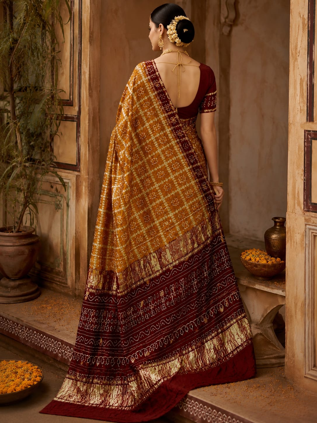 KcPc Traditional Bandhani Sarees for Every CelebrationNAV