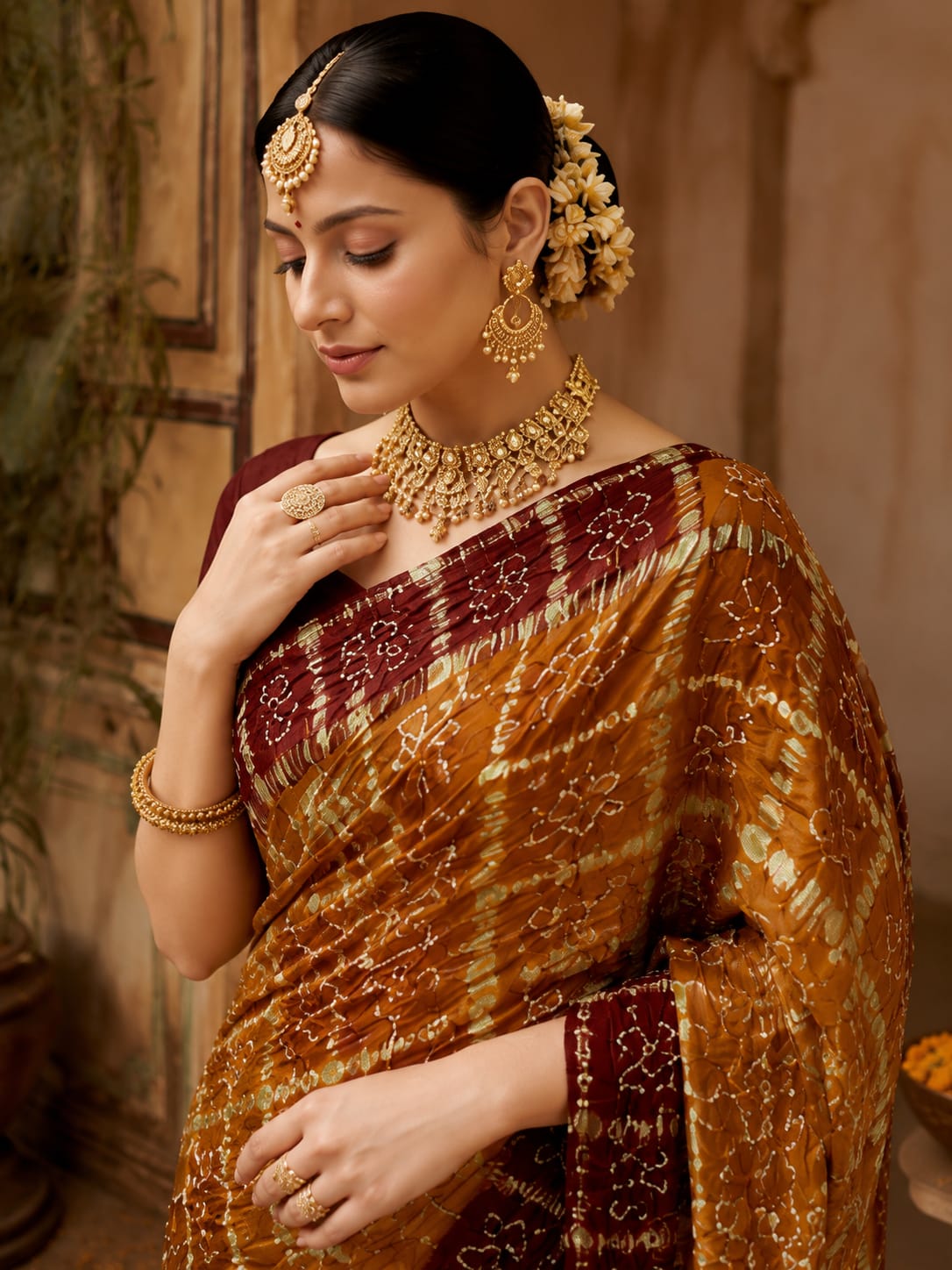 KcPc Traditional Bandhani Sarees for Every CelebrationNAV