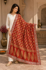 KcPc Khaddi Georgette Meenakari Style Wth Embroidery Work DupattaTUF