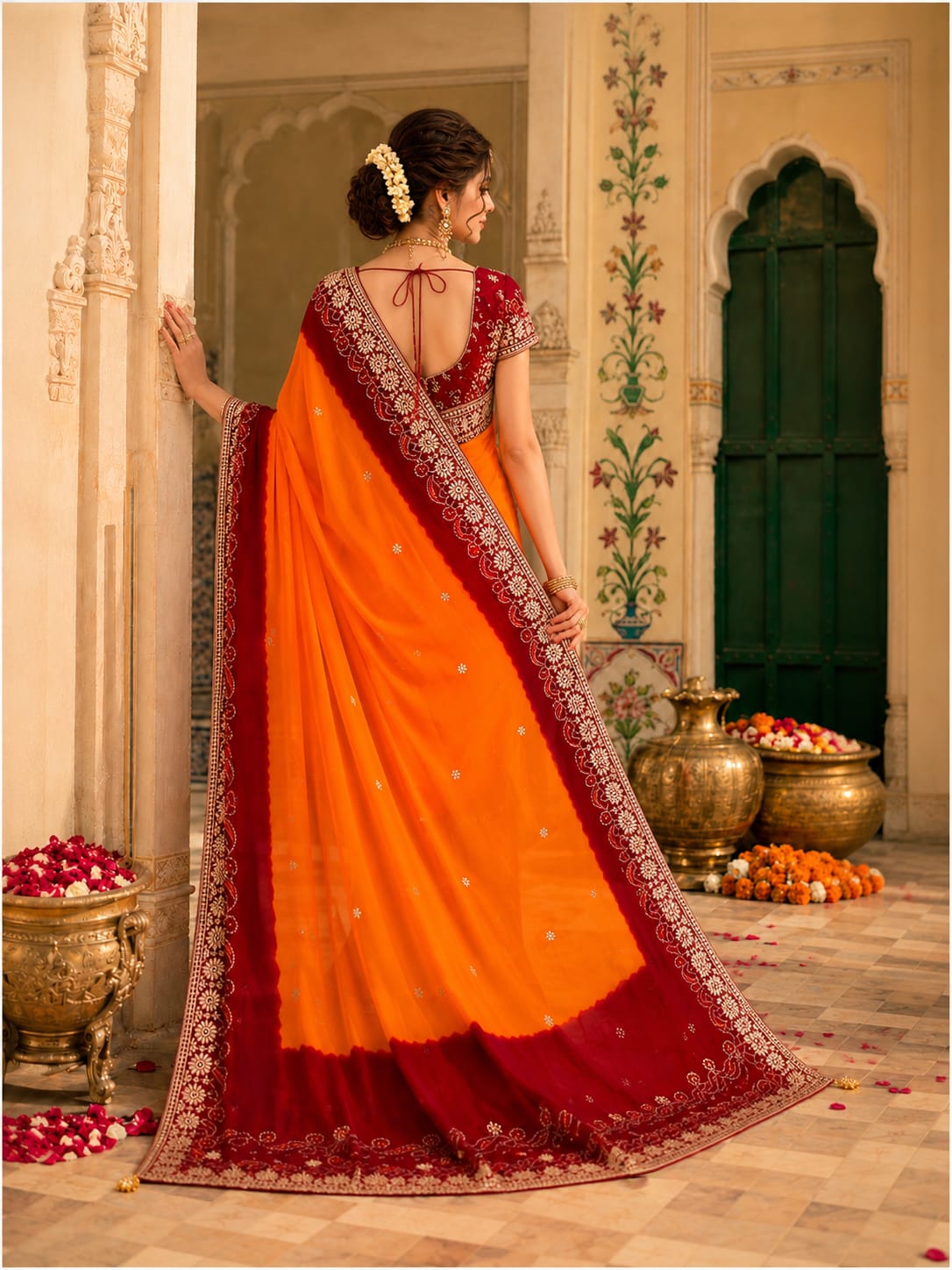 KcPc Luxury Georgette Sarees for Festive Wear NPR