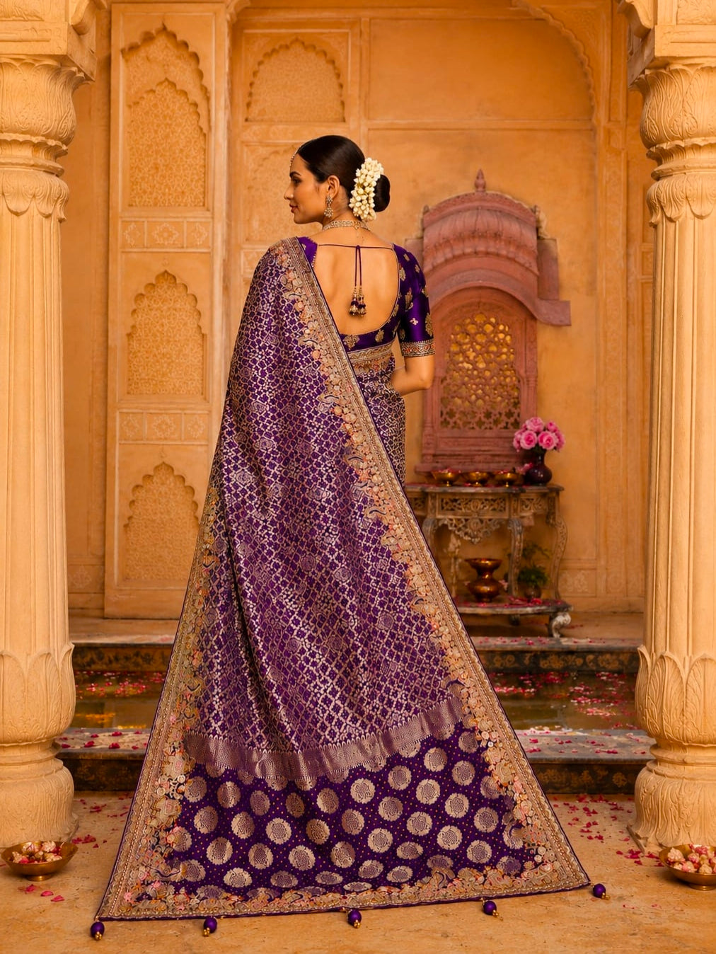 KcPc Premium Georgette Banarasi Festive Wear Sarees TUF