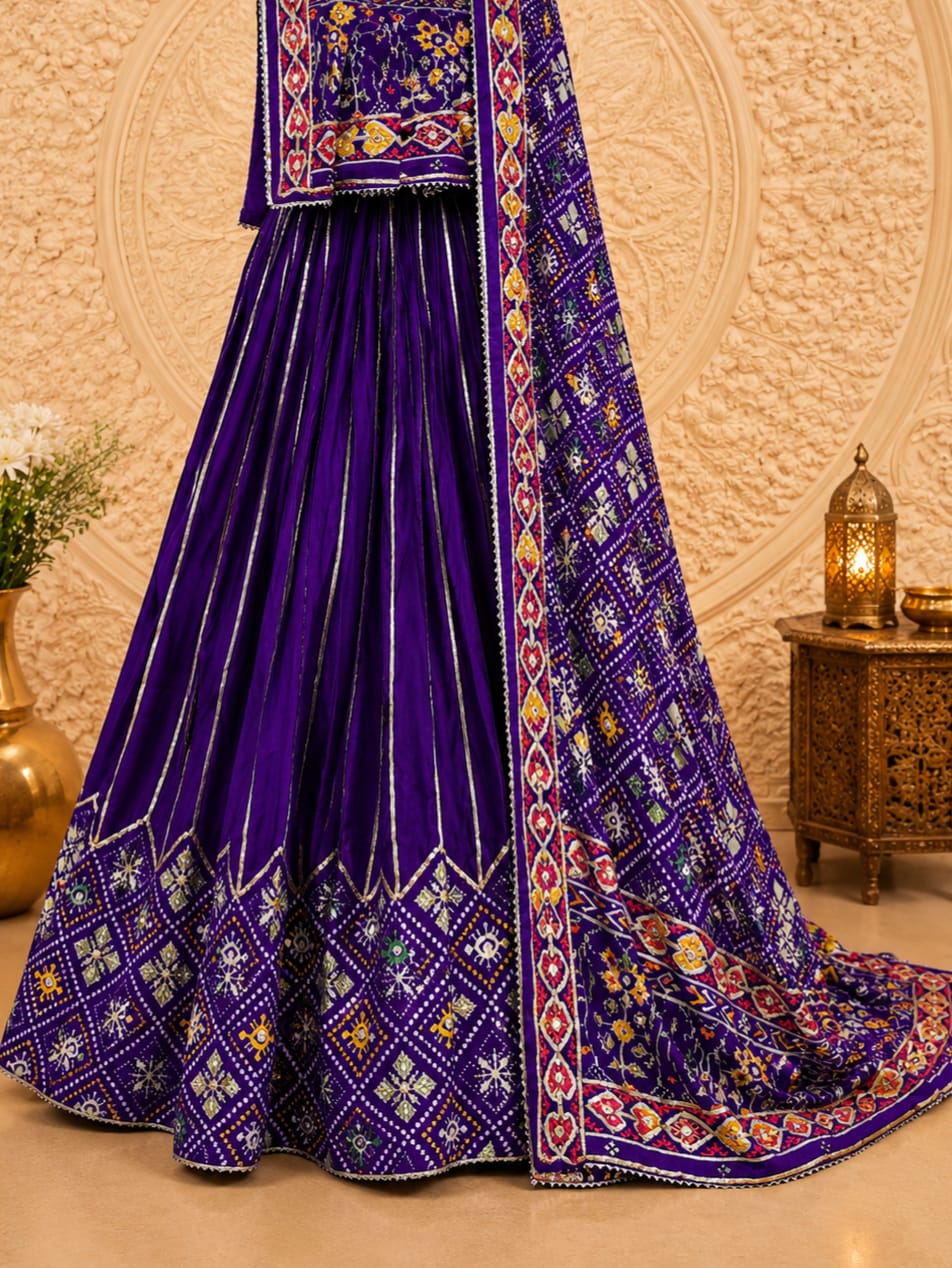 KcPc New Royal Gaji Silk Lehenga Collection with Gotapatti WorkRGC