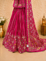 KcPc Elegant Gaji Silk Lehengas for Festive Celebrations RGC