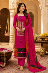 KcPc Premium Modal Silk Bandhani Salwar Suit with DupattaJITEN