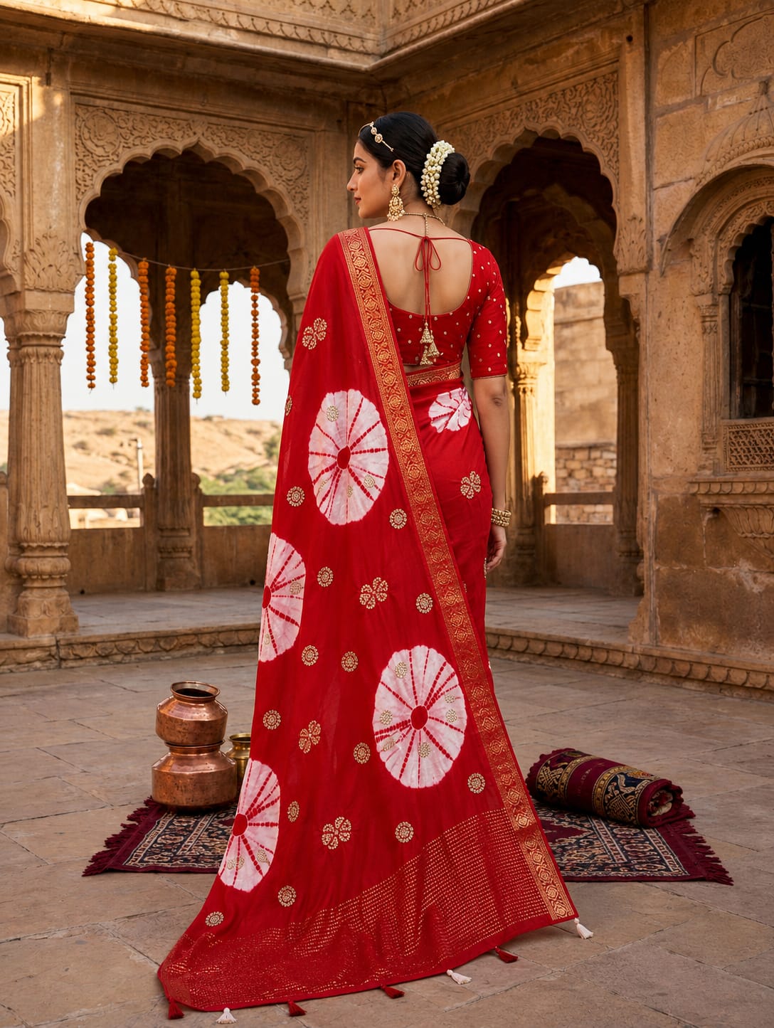 KcPc Luxury Chiffon Silk Sarees with Traditional Charm GAN
