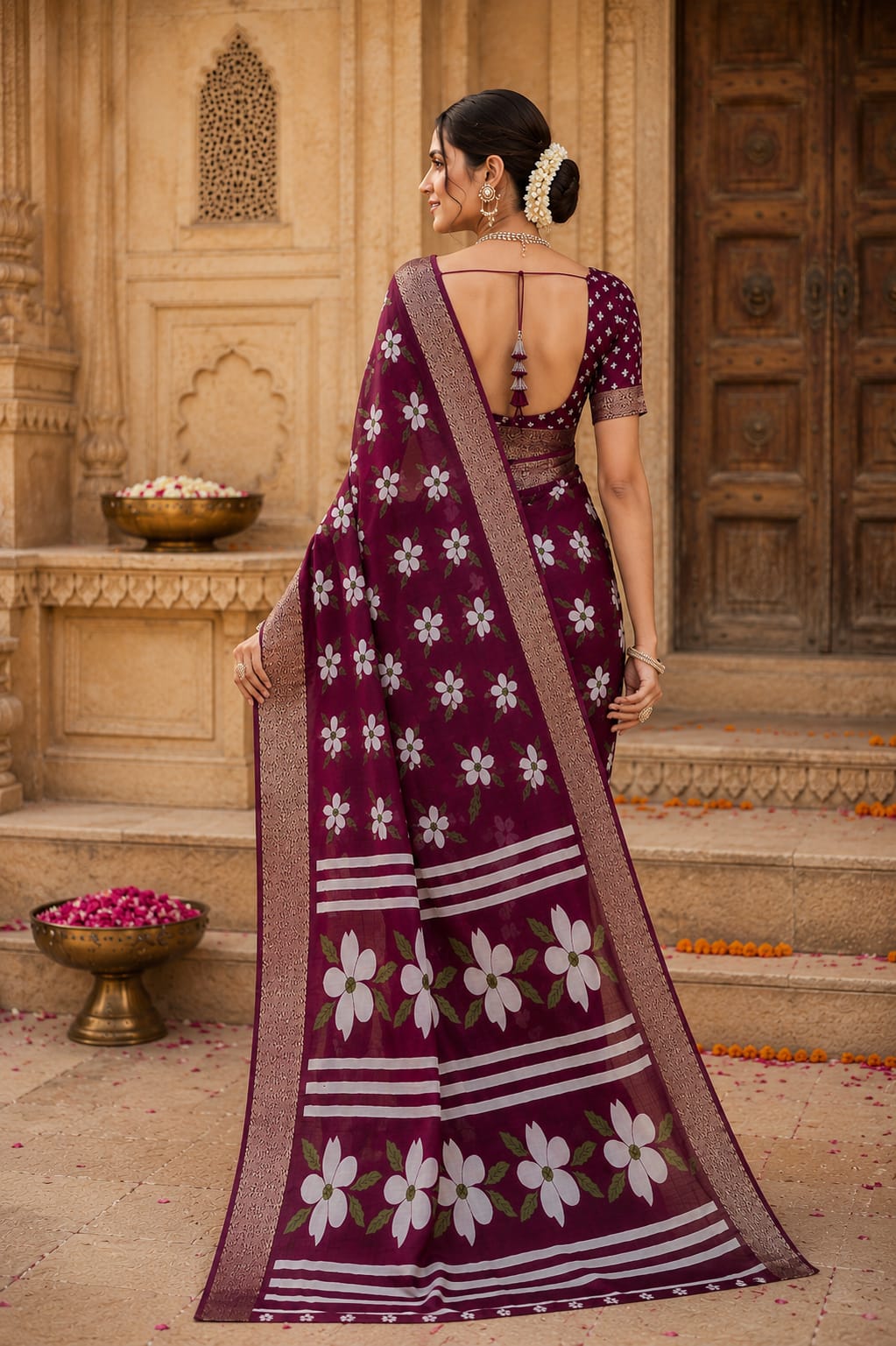 KcPc Traditional Cotton Silk Printed Saree CollectionSTL