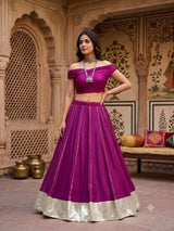 KcPc New Golden Gota Magic Cotton Silk Festive LehengaSSB