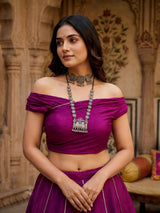 KcPc New Golden Gota Magic Cotton Silk Festive LehengaSSB